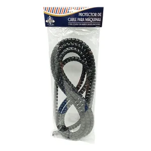 PROTECTOR DE CABLE PARA MÁQUINAS NEGRO