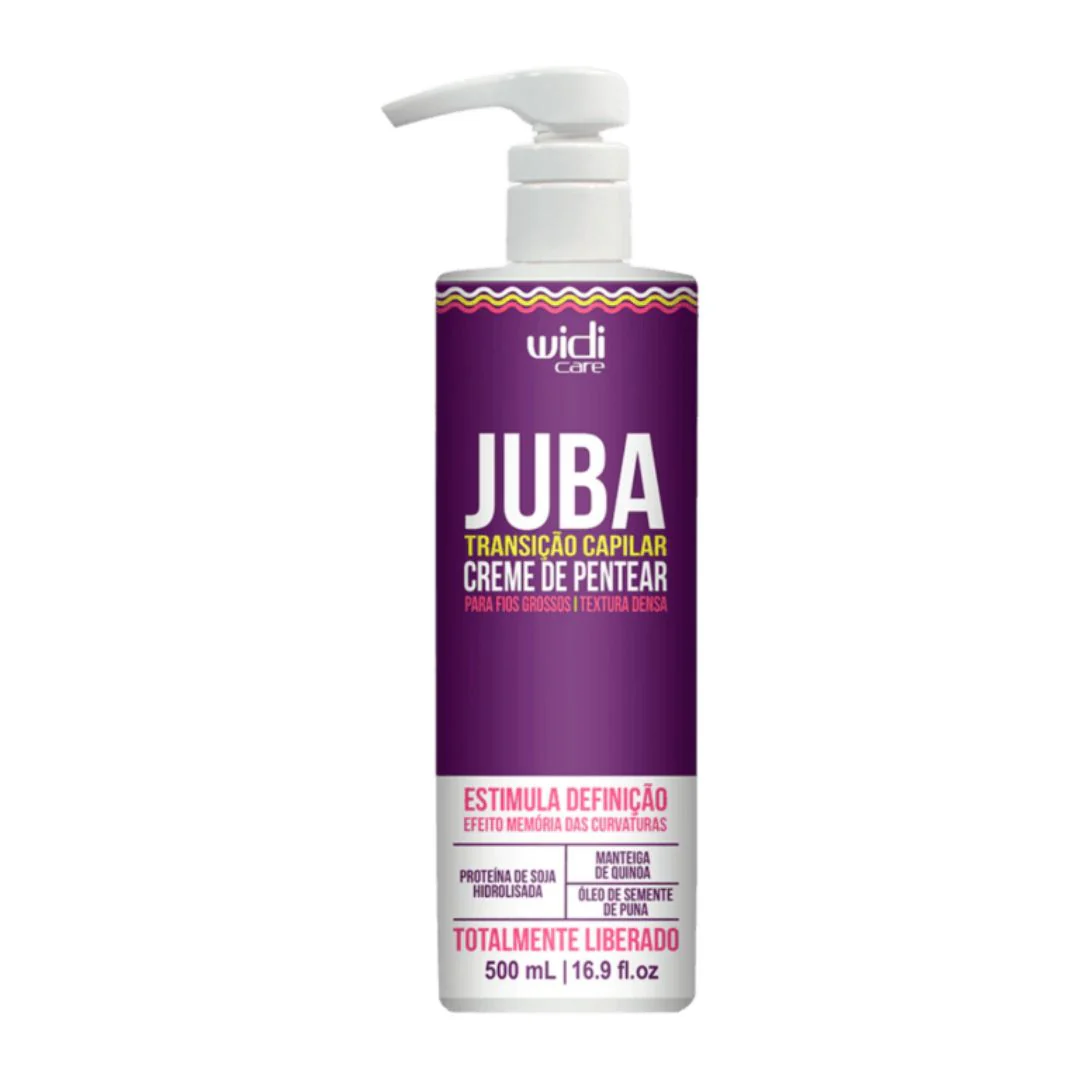 WIDI CARE JUBA TRANSICAO CAPILAR CREME DE PENTEAR 500ML