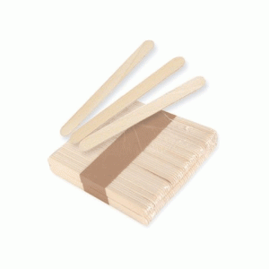 Paleta Cera Facial Desechable 100 unid.