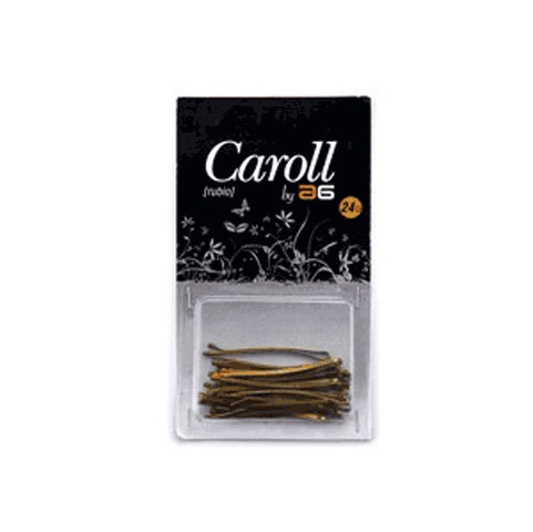 Horquillas Clip Bronce 24 unid.